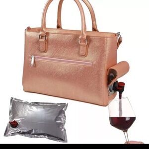 Insulated Drink Purse w/ 3L Bladder Bag | Thermal Hot and Cold Storage | Port...